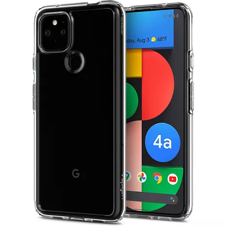 Spigen Funda Crystal Hybrid para el Pixel 4a 5G UW