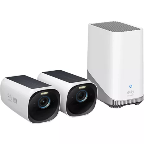 eufy Sistema inalámbrico de vigilancia de 2 cámara Security eufyCam 3 4K