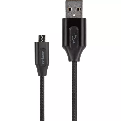 Verizon Cable para cargar trenzado Micro USB a USB-A de 6 pies