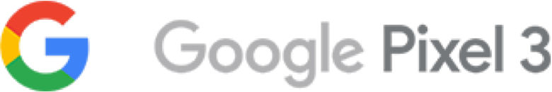 Google Pixel 3 con ícono de la G de Google