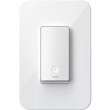 Interruptor de luz inteligente con Wi-Fi Wemo