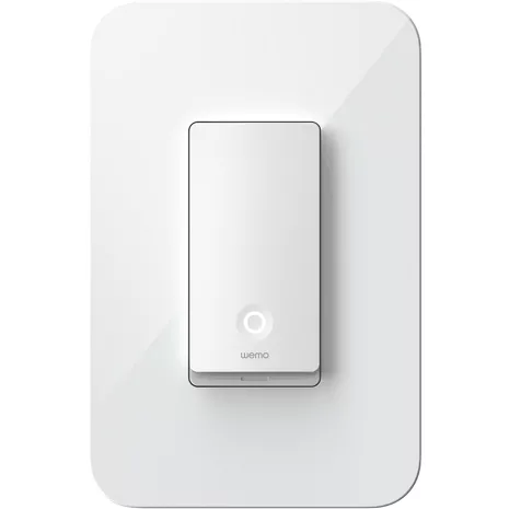 Interruptor de luz inteligente de 3 vías con Wi-Fi Wemo