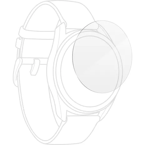 ZAGG Protector de pantalla InvisibleShield Ultra Clear+  para el Galaxy Watch4 - 44 mm